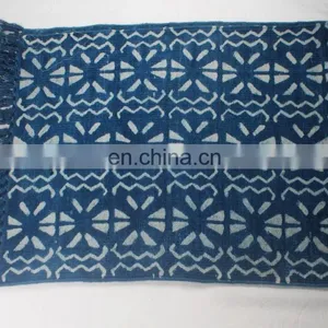 Blue Carpet Area Rug Indian Handmade Rugs And Carpets For Bedroom Slip Rugs For Living Room Rugs thumbnail-1