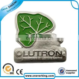 New Arrival Custom Logo Leaf Shape Badge thumbnail-3