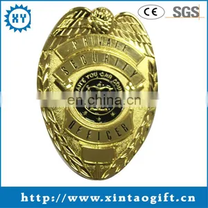 Custom Private Security Officer Magnetic Metal Badges thumbnail-2