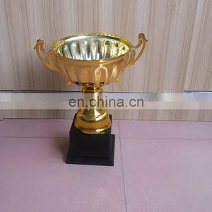 Golden Metal Cup Award Trophy thumbnail-2