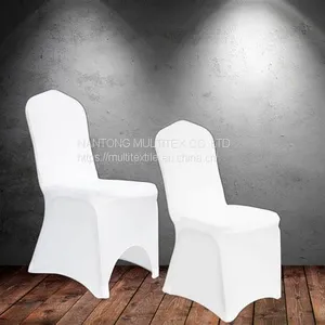 Spandex Hotel Banquet Chair Cover 4 Way Stretch Chair Cover thumbnail-2