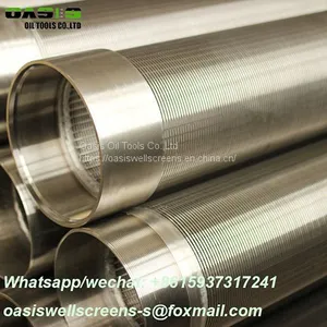 ASTM A312 Stainless Steel Wire Wrapped Rod Based Well Screens thumbnail-2