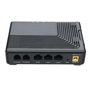 2FXS Port Network Voip Phone Adapter Voip Adapter Pulse Dialing for FTA5102 thumbnail-3