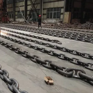 Zhoushan Anchor Chain Stocks 76mm Anchor Chain With Lr nk bv kr Certificate thumbnail-5