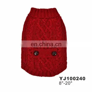Tianyuan Knitted Pet Dog Clothes Knit Sweater thumbnail-5