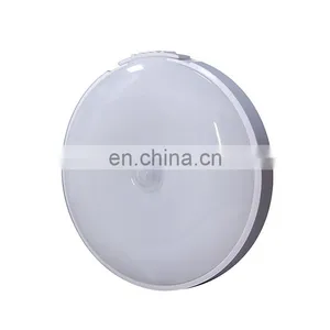 3W LED Round Sensor Light With Sticker Motion Night Light For Home Decor Cabinet Corridor thumbnail-3