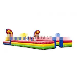 Interactive Games Inflatable Hors Running Game Race Track For Sale thumbnail-1
