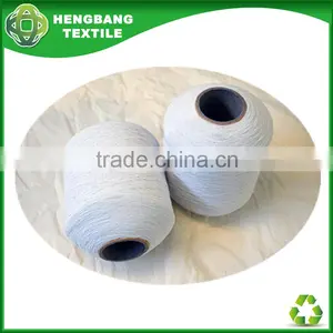 Recycled Cheap Color Cotton Elastic for Socks Yarn Export HB278 From China thumbnail-1