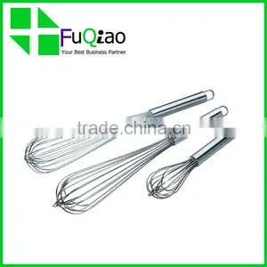 Hot Sale Cooking Tools Different Size Stainless Steel Hand Hand Held Egg Whisk thumbnail-4