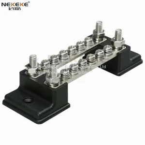 Bus Bar Electrical Terminal Junction Box 2 6 Way 150A 4 Stud for Car Boat Marine thumbnail-1