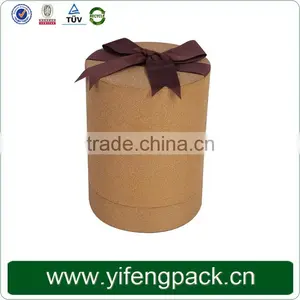 Eco-friendly Craft Small Custom Corrugated Paper Tube Candy Gift Storage Box Wholesale thumbnail-1