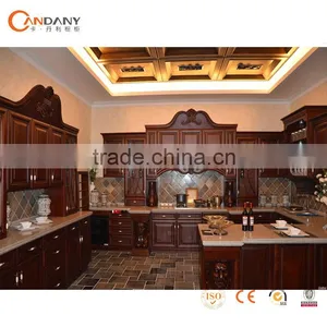 Fashionable Design Contemporary Solid Wood Kitchen Cabinet,american Kitchen Design thumbnail-1