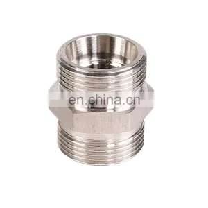 ( QHH3737.2 G)China Supplier Stainless Steel Straight Fittings Steel Pipe Fitting of High Quality thumbnail-1