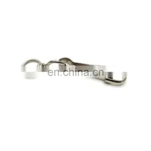 JRSGS Customized High Quality Stainless Steel Swivel Snap Lanyards Zipper Hanging Buckle Keychaine Keyring Accessory thumbnail-1