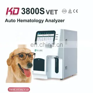 KD3800S 8.4 LCD 3-part 23 Parameters Veterinary Hematology Analyzer Price View More thumbnail-2