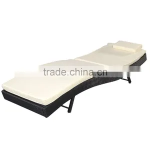 Adjustable Pool Chaise Lounge Chair Outdoor Patio Furniture thumbnail-4