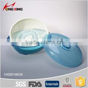 35cm Round Plastic Colander Strainer With Lid thumbnail-3