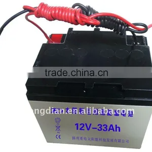 12V 33AH Lead Acid Battery /rechargable Battery thumbnail-1