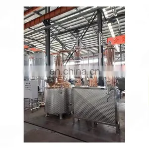 Stainless Steel Ethyl Alcohol Distiller Ethyl Alcohol Distil Machine Ethyl Alcohol Distillation Tower thumbnail-3