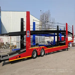 Galvanized Whole Vehicle Customized Semi-trailer Trailer Passenger Car Trailer thumbnail-1
