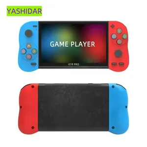 X19 Plus Wholesale Classic Retro Video Game Consoles 5.1 Inch Handheld Game Players Support Mp3/film Tv Output thumbnail-2