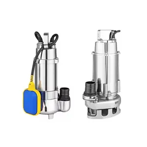V-series Low Pressure Electric Sewage Submersible Water Pump With Float Switch thumbnail-1