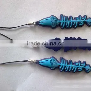 Decorative Mini Soft PVC Keychain With Custom Logo, Key Fobs, Mobile Hanger thumbnail-1