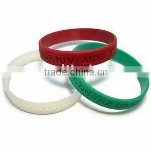 Cheap Custom Silicon Charm Bracelet 2014 thumbnail-1