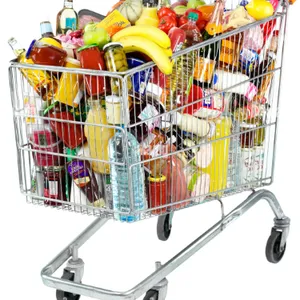 100L Supermarket Shopping Trolley thumbnail-4