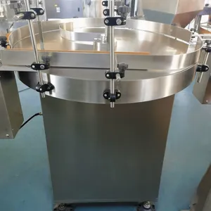 Semi-Automatic Rotary Bottle Unscrambler With Adjustable Speed up to 1200 BPH thumbnail-1