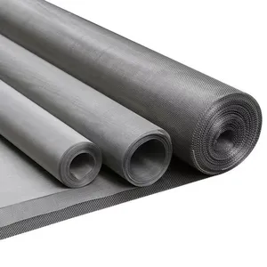 High-Temperature Resistant 10 Micron 100 Mesh SS304/316 Stainless Steel Woven Filter Screen thumbnail-1