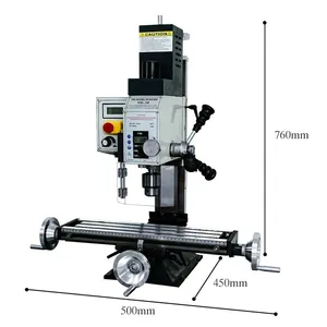 Integrated Drilling and Milling Machine, Multifunctional, High-power, High-precision Drill Press and Milling Machine, Desktop Home Small Machine Tool thumbnail-4