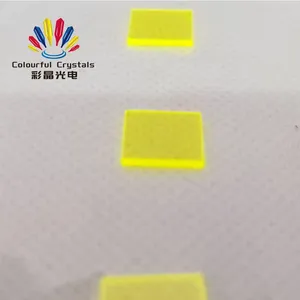 YAG (Ce) Scintillation Crystals Available in As-grown Wafers, Polished Wafers and Coated Wafers. thumbnail-2
