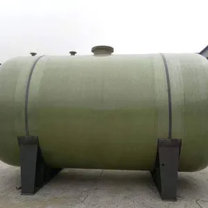 FRP/GRP Fiberglass Process Tank for Chemical & Oilfield, Corrosion Resistant for Acids, Alkalis & Produced Water thumbnail-1