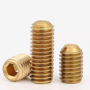 DIN 916 DIN 913 M2 M2.5 M3 M4 M5 Hexagon Flat End Setting Screw Headless Screw thumbnail-2