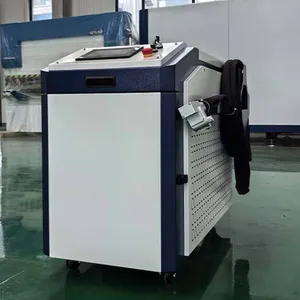 1500W 2000W 3000W Handheld Continuous Fiber Laser Cleaning and Rust Removal Machine One Machine in Hand Worry Free Rust Removal thumbnail-1
