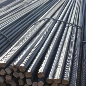 Large Ready Stock Deformed Steel Rebar HRB400 HRB500 Reinforcement Iron Rod Custom Fixed Length Cutting Service Global Export Supply thumbnail-2
