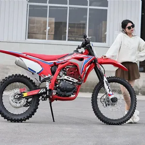 High Quality 250CC Motorcycle Gas Four Stroke Pit Car Dirt Bike Full Size Racing Bike With ZongShen Engine for Adult thumbnail-1