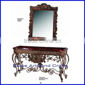 Latest Elegant Wall French Console Table S-1610 thumbnail-1