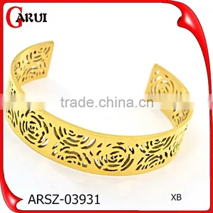Fashion Jewelry Cuff Bangle Girl Stainless Steel Cuff Bracelet thumbnail-1