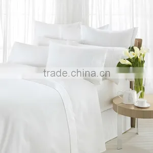 400TC Cotton Sateen Fabric for Star Hotel Bedding Sheet thumbnail-1