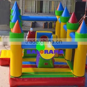Inflatable Castle Playground 6x4x2.5h mt thumbnail-3