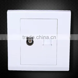 Easy Cleaning White Computer Satellite Socket thumbnail-1