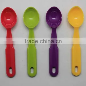 COLORFUL SIMPLE PLASTIC PS ICE CREAM SPOON FOR SUPERMARKET thumbnail-6