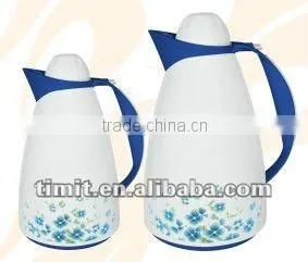 0.5L Plastic Vacuum FLask With FLower (V-H20105) thumbnail-1
