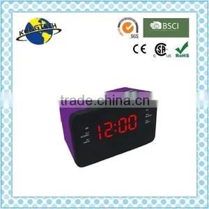 Digital Alarm Clock Radio (AM FM Radio) / Digital PLL Alarm Clock Radio for Home / Hotel thumbnail-1