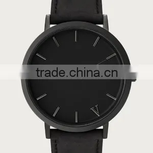 Unisex Stainless Steel Case Black Watch thumbnail-2