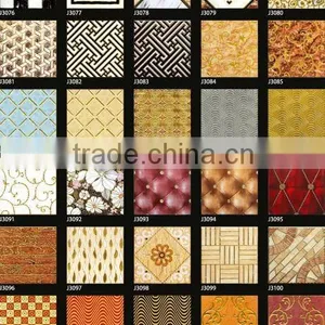 Polished Gold Crystal Floor Tile thumbnail-1