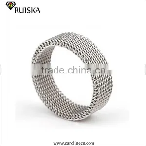 Caroline Stainless Steel Jewelry Ring, Simple Ring Designs, Tat Ring thumbnail-2