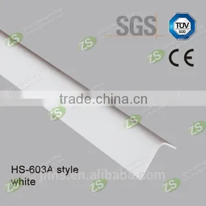 Wood Color Hospital Wall Protection Vinyl Wall Corner Guard thumbnail-1